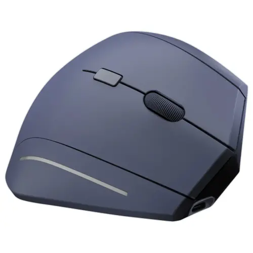Draadloze ERGO muis - Verticaal - Oplaadbaar - Blauw - T'NB
