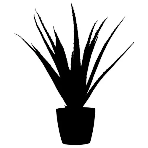 Kunstplant Aloe vera - H 45 cm