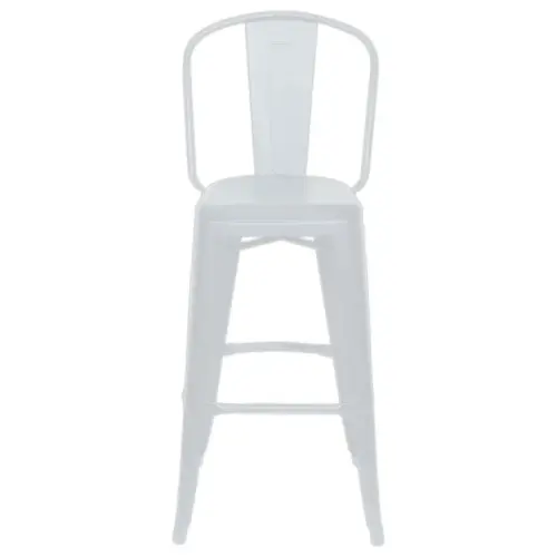2 Hoge krukken Urban outdoor - Wit 
