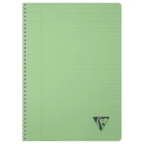 Spiraalschrift - A4 - 180 pagina's - Lijnen + marges - CLAIREFONTAINE