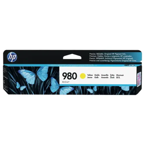 HP 980 inktcartridge geel D8J09A