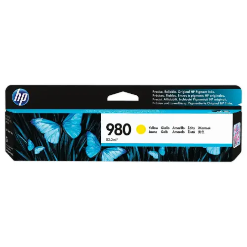 HP 980 inktcartridge geel D8J09A