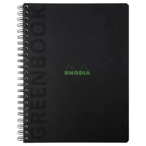 Stevig Greenbook schrift - A4+ - 5x5 - 160 pagina's - RHODIA