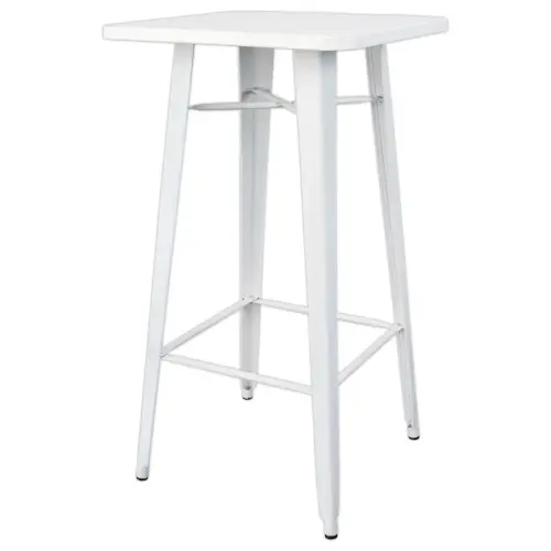 Sta-tafel Urban outdoor gemonteerd - Wit 