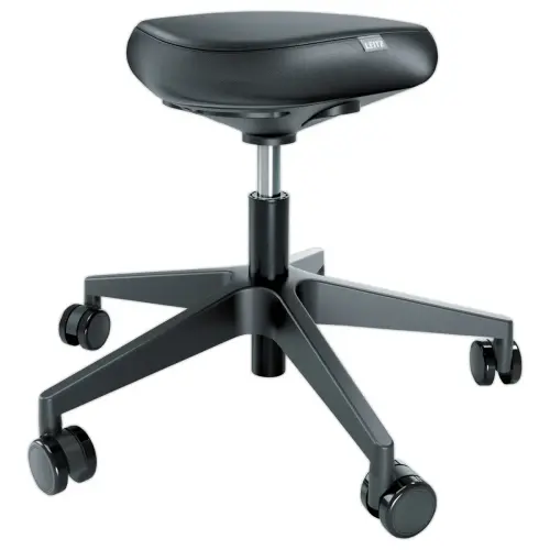 Ergonomische kruk met wieltjes - LEITZ