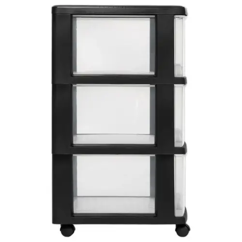 Opbergtoren - 3 x 20 L - Met wieltjes - CURVER
