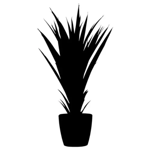 Kunstplant Yucca - H 60 cm
