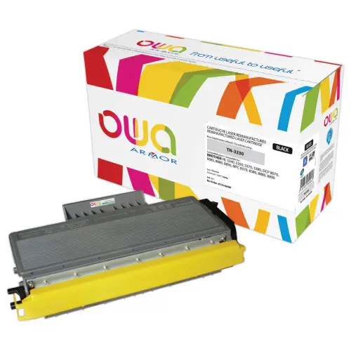 Lasercartridge ARMOR equiv. aan BROTHER TN3230 Zwart 