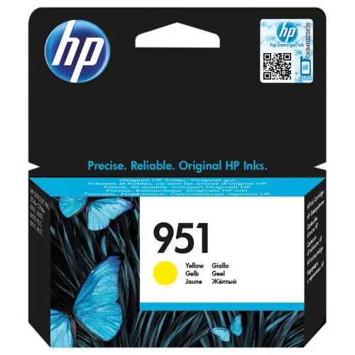 Gele inktcartridge HP 951 CN052AE