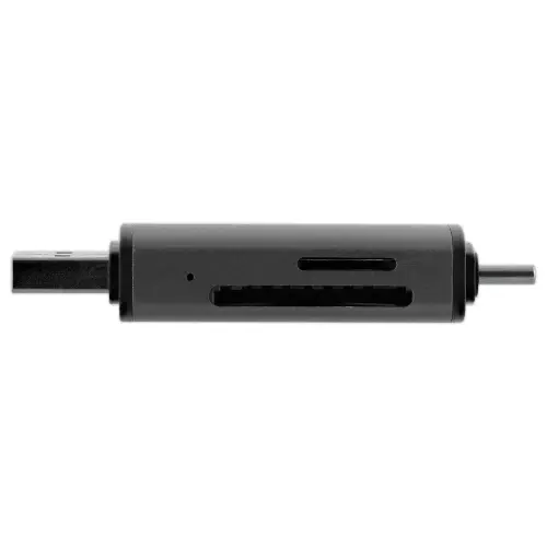 Kaartlezer 3 poorten USB 3.0 - Aluminium - T'NB 