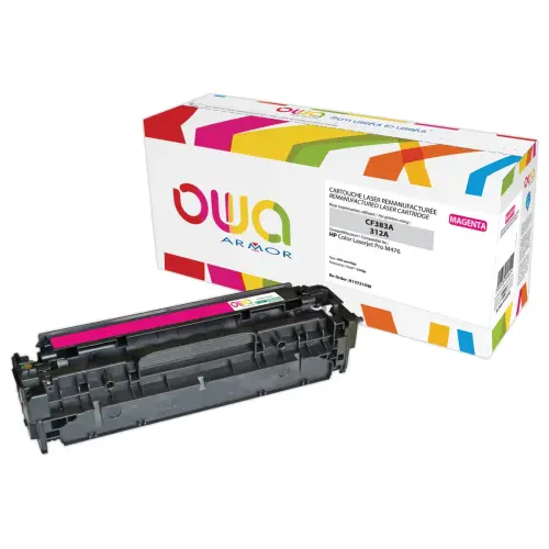 Lasercartridge HP 312A Magenta CF383A compatibel ARMOR 