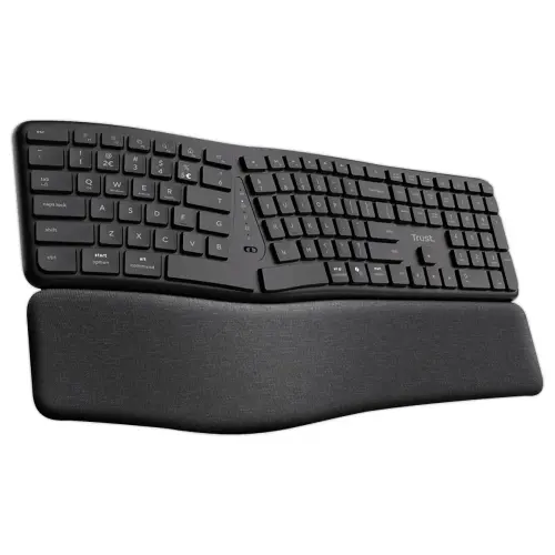 Ergonomisch draadloos Bluetooth-toetsenbord KEYRA 