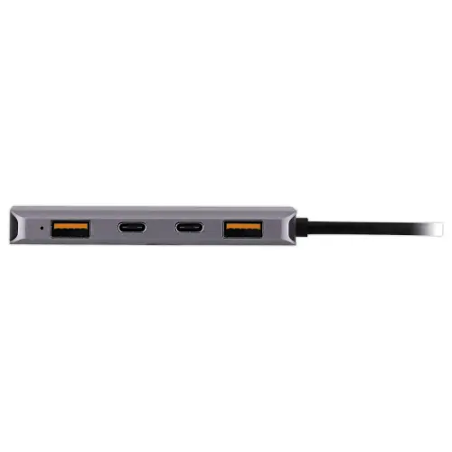 Ultra Snelle 5-in-1 USB-C Hub - Aluminium - T'NB
