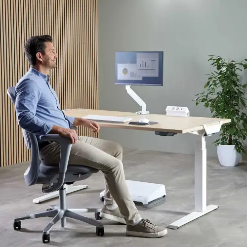 Elektrificatie-eenheid - Power Desk 2 - USB-A & USB-C - Wit - FELLOWES