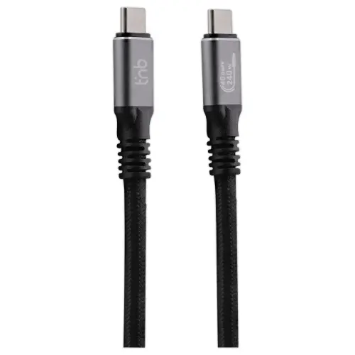 USB-4-kabel 2m - Versterkt en Ultra Snel - T'NB 