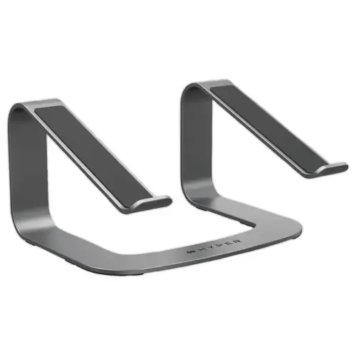 Laptopstandaard 16" - Stevig en Voorkomt Oververhitting - Aluminium - HYPERTEC