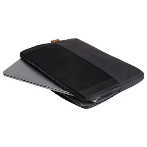 Elegante zwarte 16" laptophoes - Gerecycled - TRUST