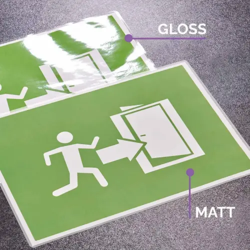 100 Lamineerhoezen A4 licht mat gerecycled materiaal