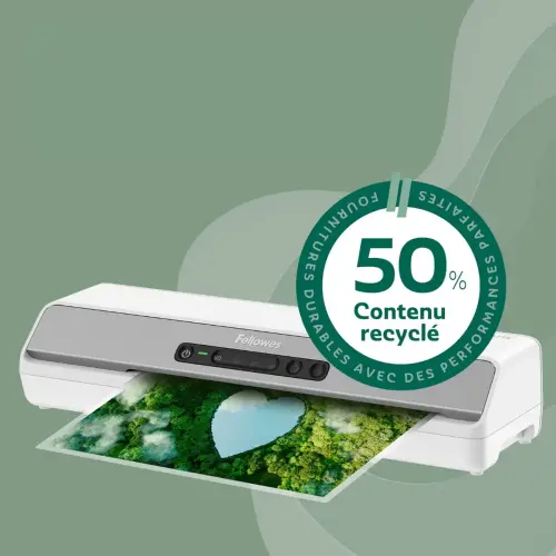 100 Lamineerhoezen A4 licht mat gerecycled materiaal
