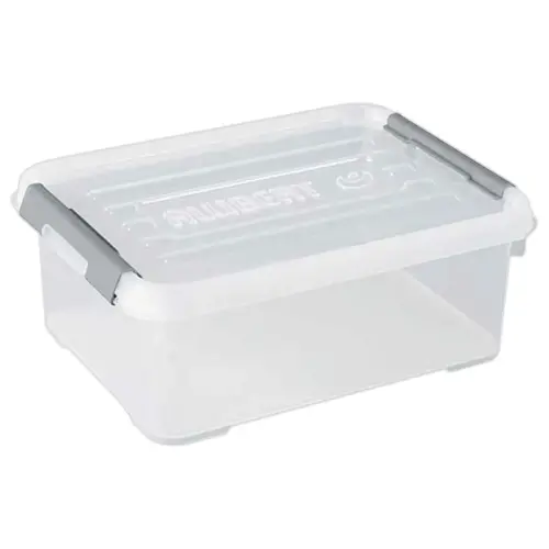 Transparante Opbergdoos - Handy Plus 12L Grijs - CURVER 