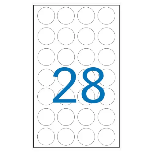 ronde signaalstickers, Ø15 mm - roze