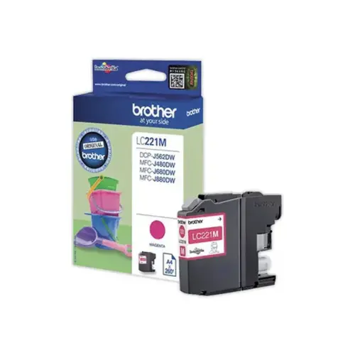 Cartouche BROTHER LC221M magenta 