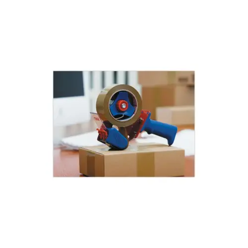 Afroller met handgreep en rem - Voor rollen van 66 m x 50 mm & 100 m x 50 mm - Tesa