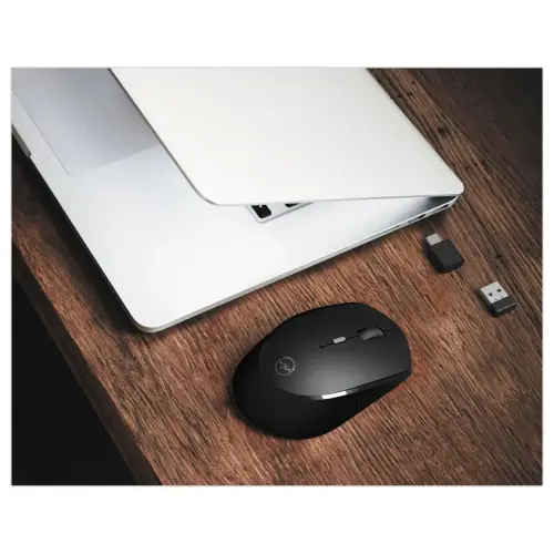 Draadloze muis met dubbele USB-C dongle - Oplaadbaar - MOBILITY LAB