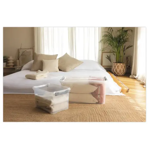 Handy Plus 50L Clips - Modulair & Robuust - Grijs - CURVER