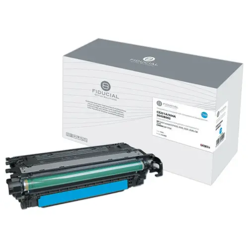 Toner FIDUCIAL cyaan compatibel met HP 2643B002 