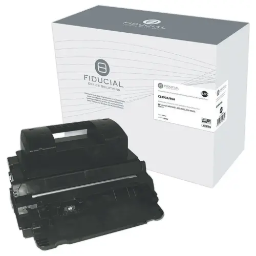 Lasercartridge FIDUCIAL equiv. HP 90A Zwart CE390A