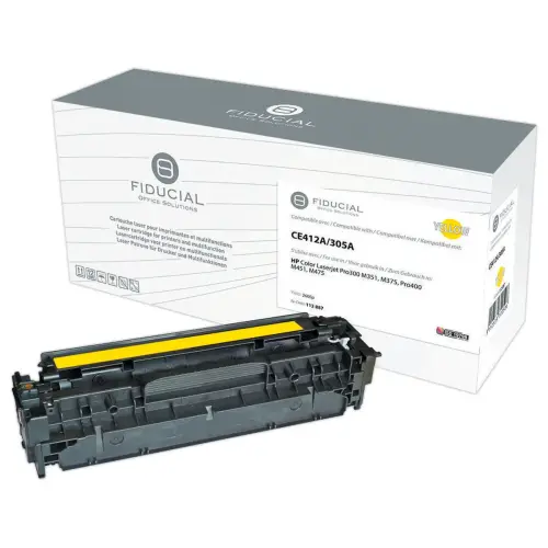 Lasercartridge FIDUCIAL equiv. HP 305AGeel CE412A