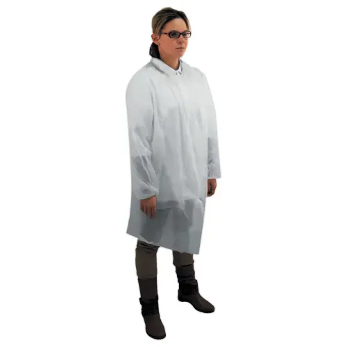 Witte overjas