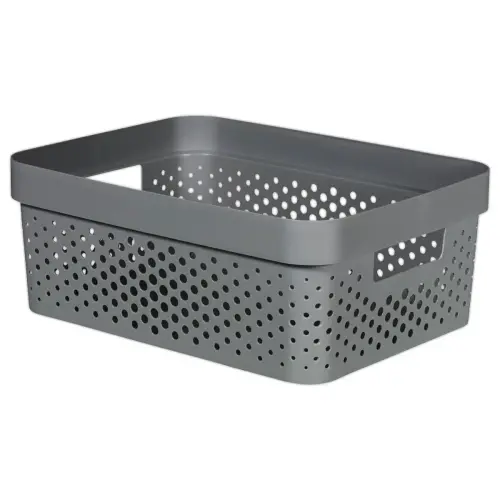 Infinity Dots Mand 11L - Gerecycled - Grijs - CURVER 