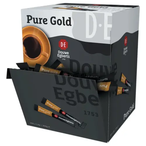 200  Oplosbare koffiesticks - Pur Gold - DOUWE EGBERTS 