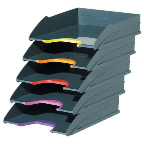 5 Brievenbakjes Varicolor - Grijs