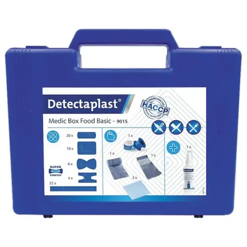 Multirisico Noodkoffer voor 1 tot 5 personen - DETECTAPLAST 