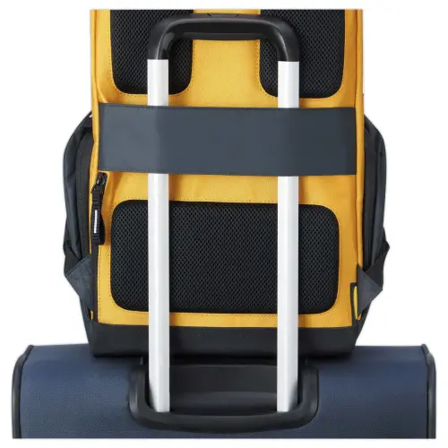 SecurFlap Rugzak 15,6" - Comfortabel & Veilig - Geel - DELSEY
