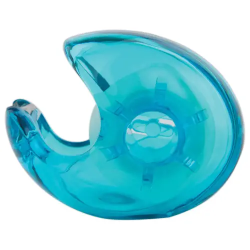 Blauwe dispenser voor plakband - 33m x 19 mm- FIDUCIAL 