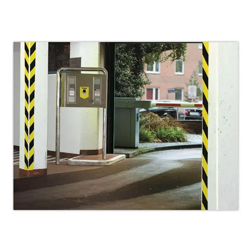 Kleefband TESA - 66m x 5cm - Zwart/geel