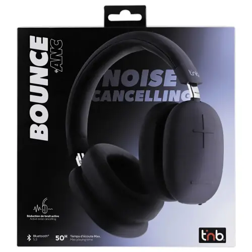 Bluetooth-koptelefoon Bounce - Actieve ruisonderdrukking - Blauw - T'NB