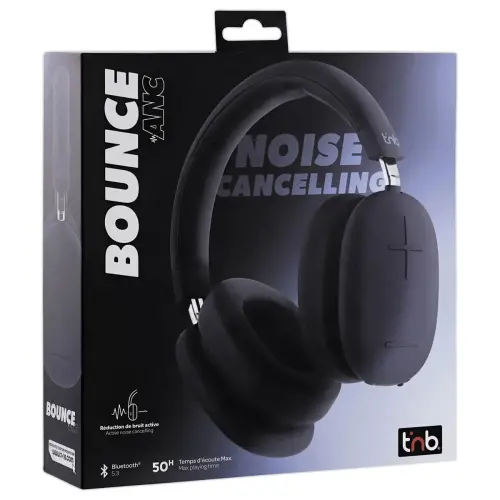 Bluetooth-koptelefoon Bounce - Actieve ruisonderdrukking - Blauw - T'NB