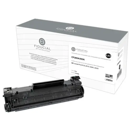 Lasercartridge FIDUCIAL equiv. HP 83A Zwart CF283A