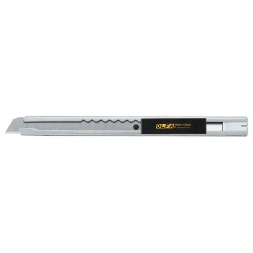 6 Cutters INOX "OLFA SILVER" 9MM"