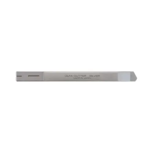 6 Cutters INOX "OLFA SILVER" 9MM"