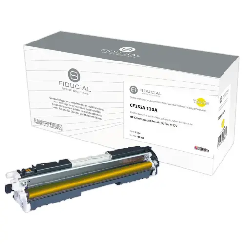 Lasercartridge FIDUCIAL equiv. HP 130AGeel CF352A