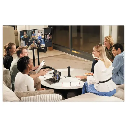 Totem Conferentiecamera 360° 5K - 4 camera's & AI Ruisonderdrukking - IPEVO