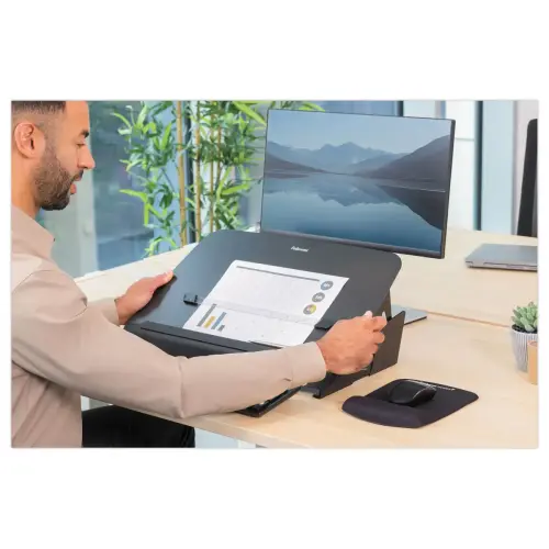 Glijdende document- of PC-houder "Easy Glide" - Fellowes