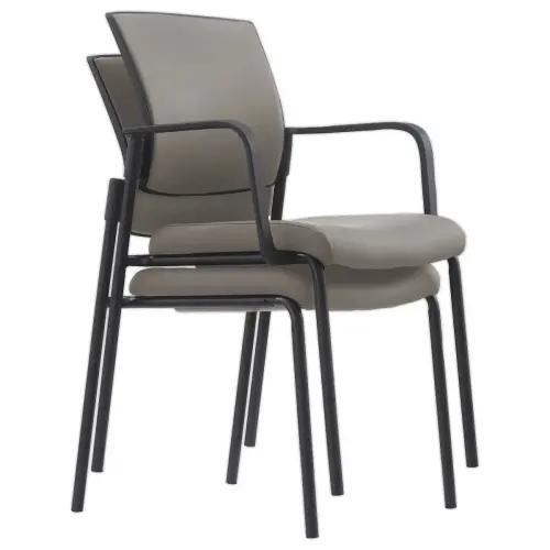 2 stoelen Synergy molgrijs gemonteerd