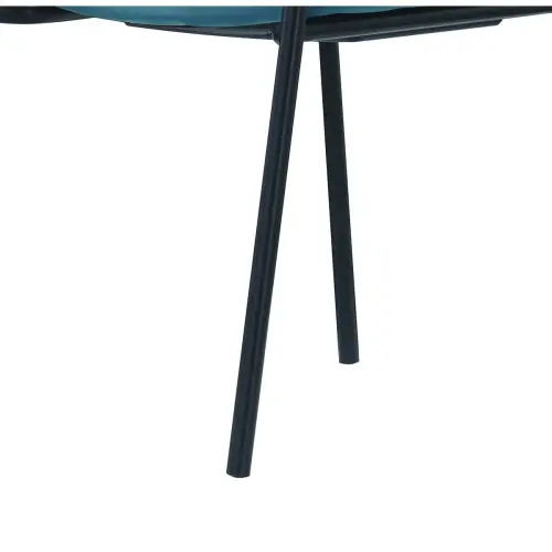 2 Synergy blauwe stoelen gemonteerd